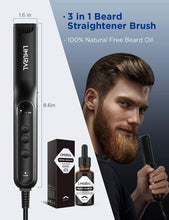 Load image into Gallery viewer, LiMURAL Beard Straightener Comb for Men

