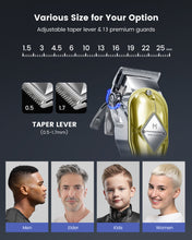 Load image into Gallery viewer, Limural PRO Hair Clippers Kit Cordless Haircutting &amp; Trimming Set
