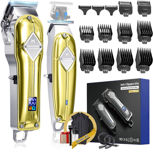 Limural PRO Hair Clippers Kit Cordless Haircutting & Trimming Set - limural