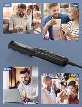Load image into Gallery viewer, LiMURAL Beard Straightener Comb for Men
